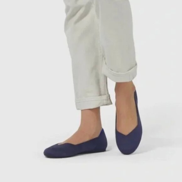 Rothy's the Daily Flat in Maritime Navy Blue size 11 - Picture 3 of 9